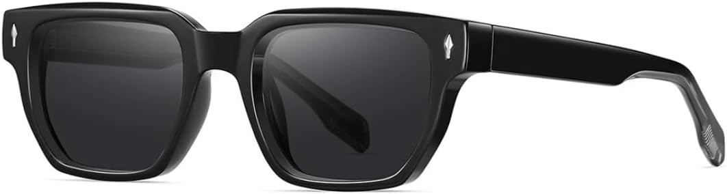 

Ретро-модные поляризованные солнцезащитные очки для женщин и мужчин, классический винтажный стиль, защита от УФ-излучения UV400, для активного отдыха на природе VFDHN, Black