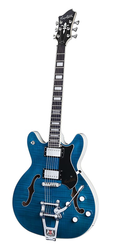 

Электрогитара Hagstrom Tremar Viking Deluxe Electric Guitar Cloudy Seas 2023 - Cloudy Seas