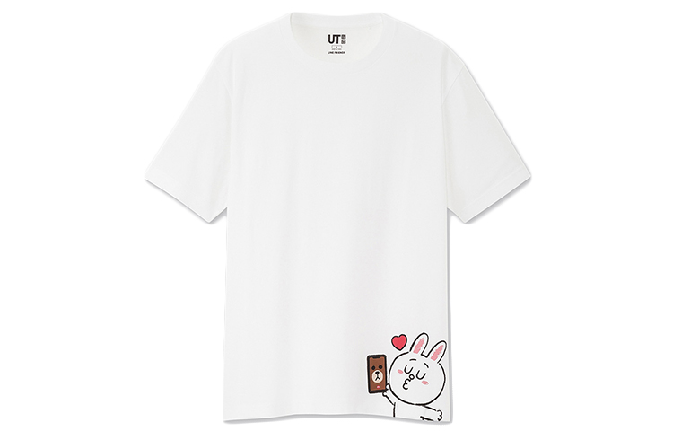 

Футболка унисекс белая Uniqlo, белый