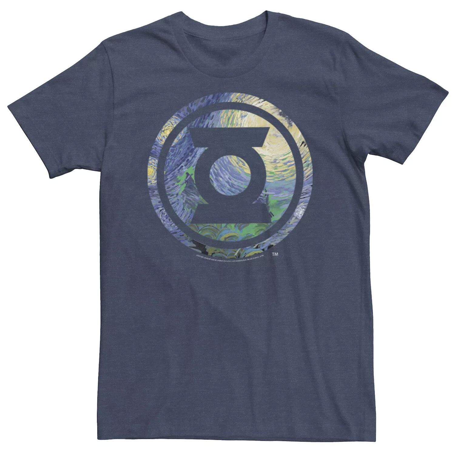 

Мужская футболка с логотипом Green Lantern Starry Night DC Comics