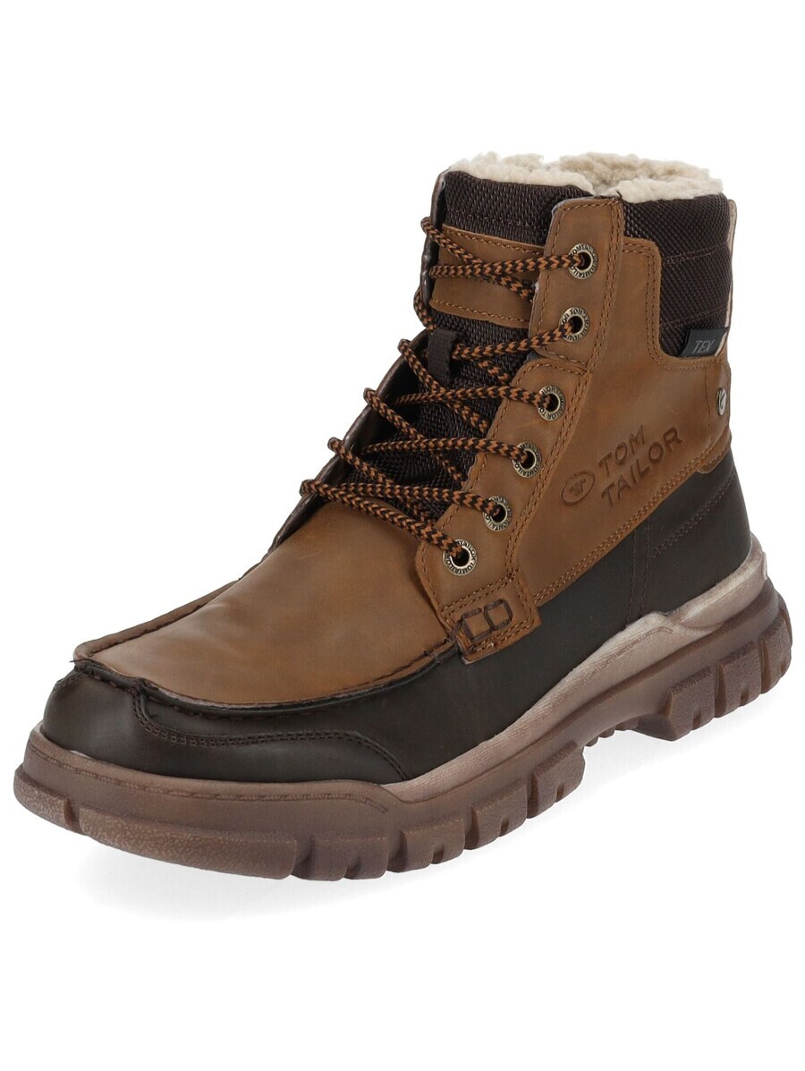 

Ботинки TOM TAILOR Lace-Up Boots, цвет Cognac