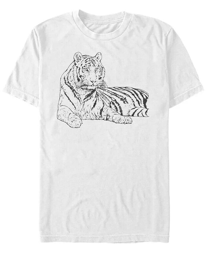 

Мужская футболка с коротким рукавом White Tiger Fifth Sun