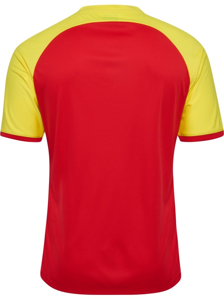 

Футболка Match League Jersey S/S красного цвета Hummel, Красный, Футболка Match League Jersey S/S красного цвета Hummel