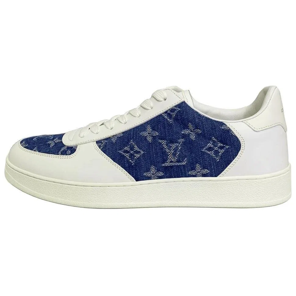 Кроссовки Rivoli Low Monogram Denim LOUIS VUITTON Original Shoe Box