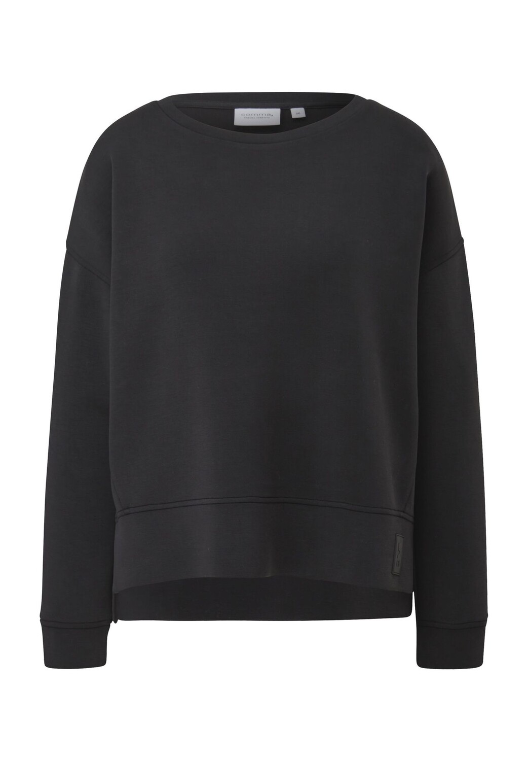 

Женская толстовка с круглым вырезом comma, CASUAL IDENTITY, цвет Grey Black