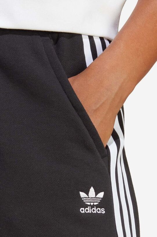 Хлопковые спортивные штаны adidas Originals, черный — фото 4