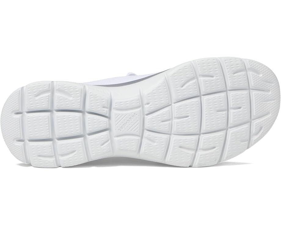Кроссовки SKECHERS Summits Night Chic Hands Free Slip-Ins, цвет White/ Silver — фото 3