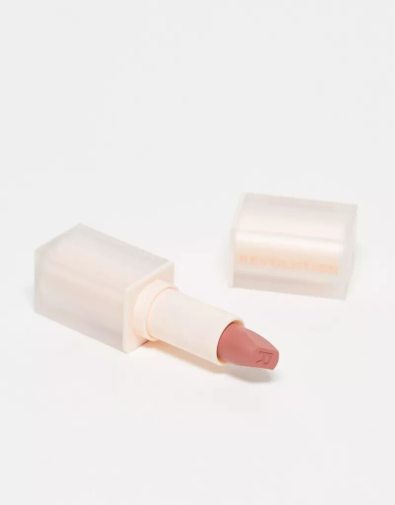 Revolution - Lip Allure - Мягкая шелковистая помада цвета Wifey Dusky Pink — фото 4