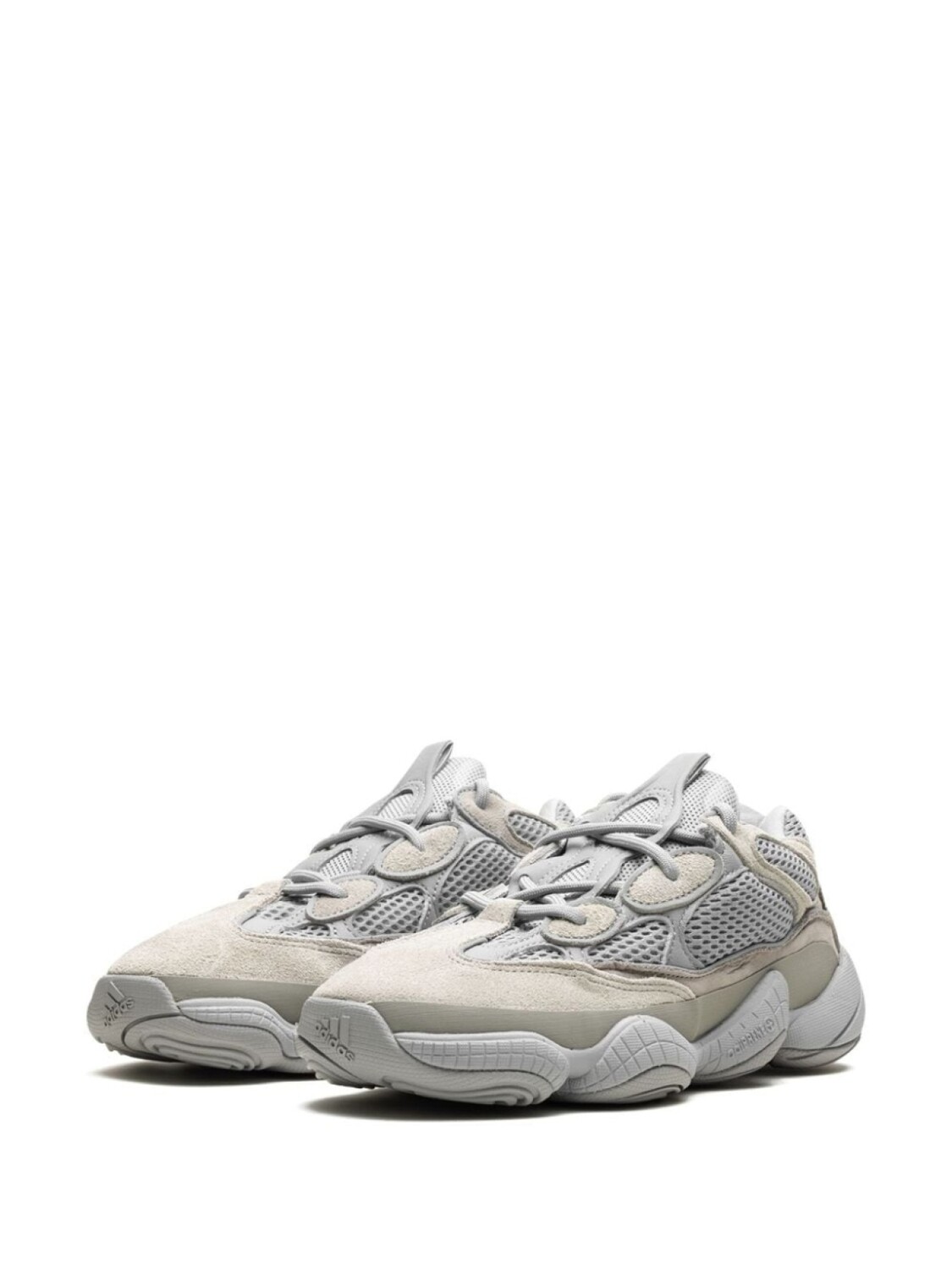 Yeezy кроссовки 500 Stone Salt, серый — фото 3