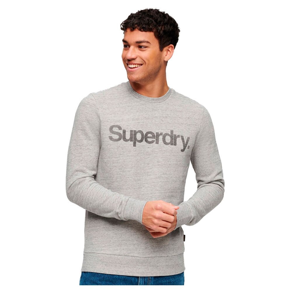 

Толстовка Superdry Core Logo City Loose, серый