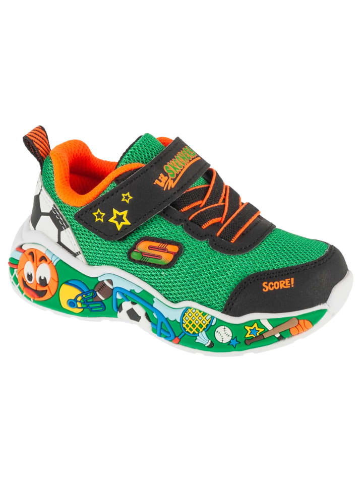 

Кроссовки на шнуровке Skechers, серый