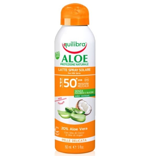 

Алоэ Молочко для загара SPF 50 Equilibra, Equalibra