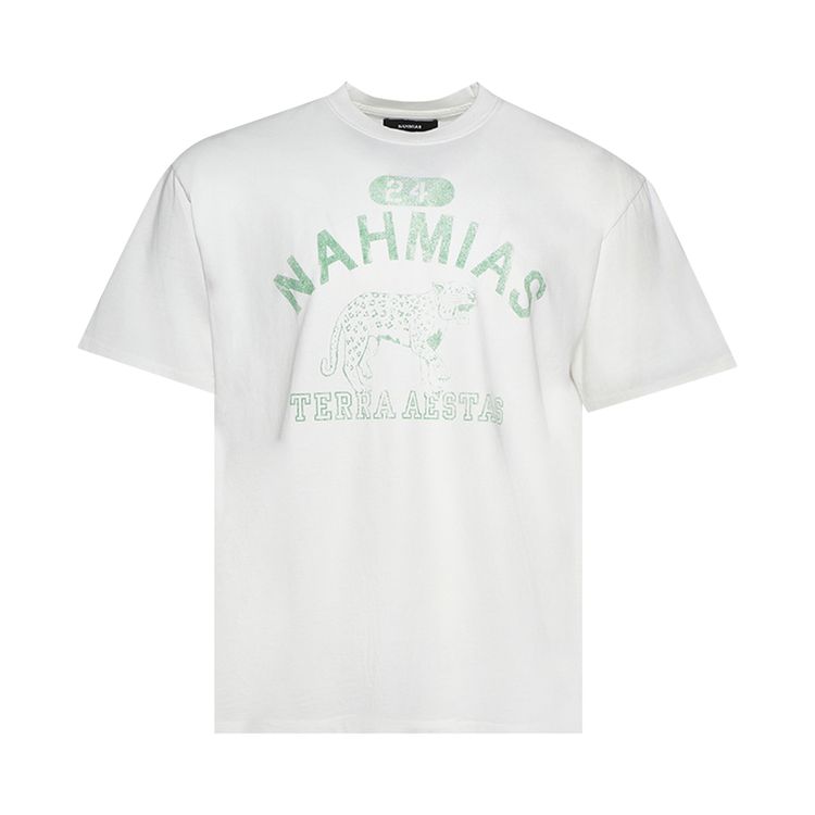 

Футболка Nahmias Terraestiva Boxy T-Shirt Cotton White, белый