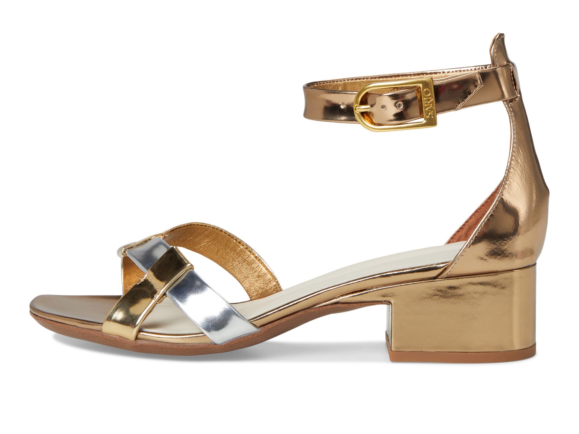 Сандалии Franco Sarto Nerissa, цвет Bronze/Gold/Silver — фото 4