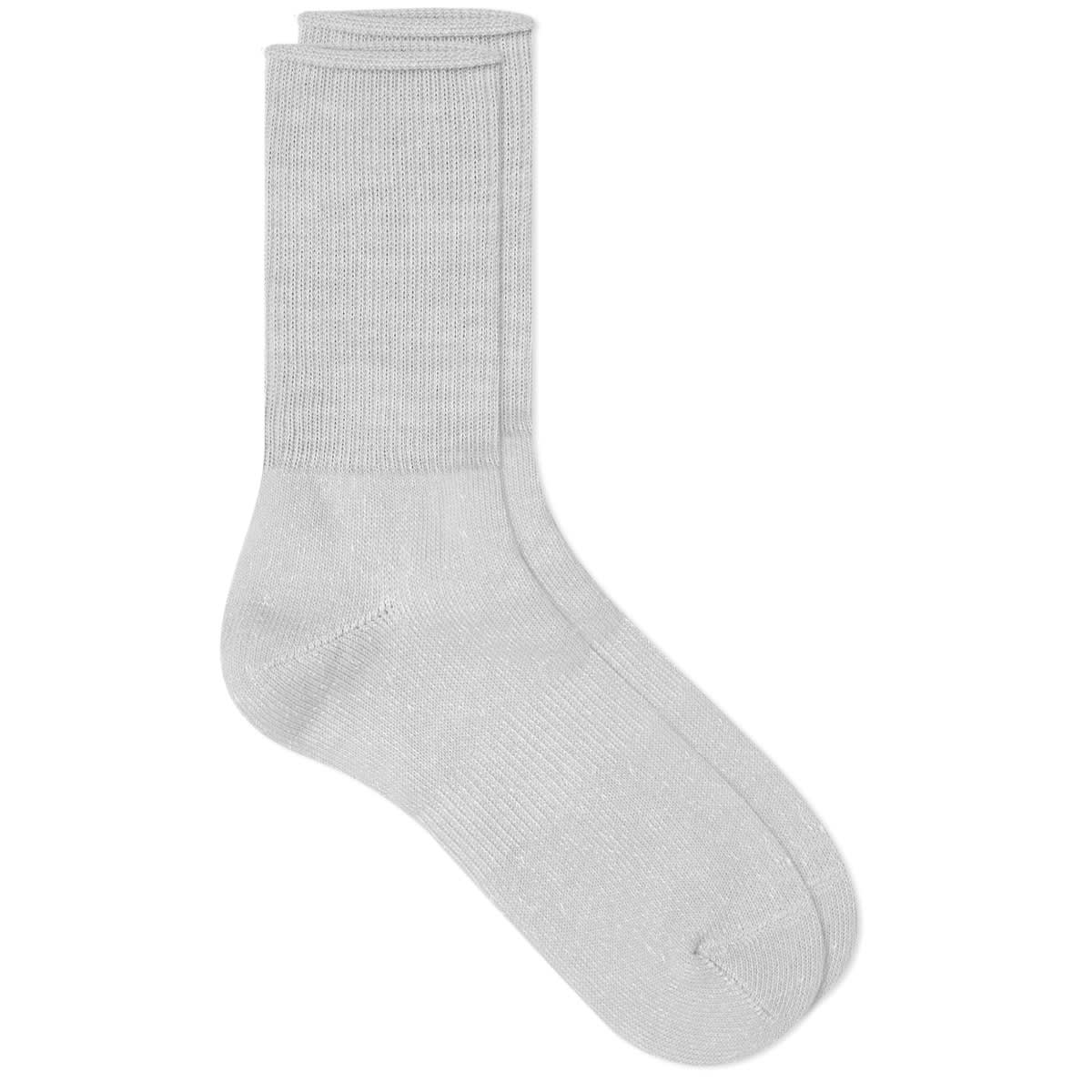 

Носки Rototo Washi Pile Crew Socks, цвет Light Grey