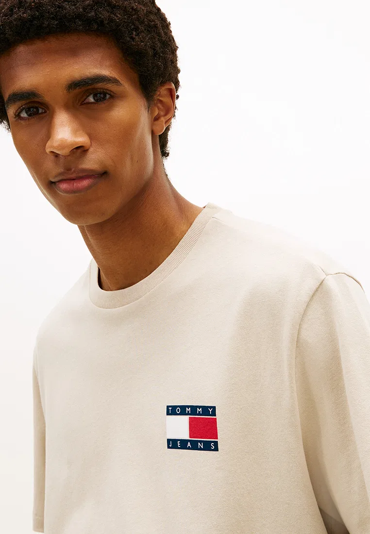 Футболка с принтом, Tommy Jeans, белый Tommy Hilfiger — фото 3