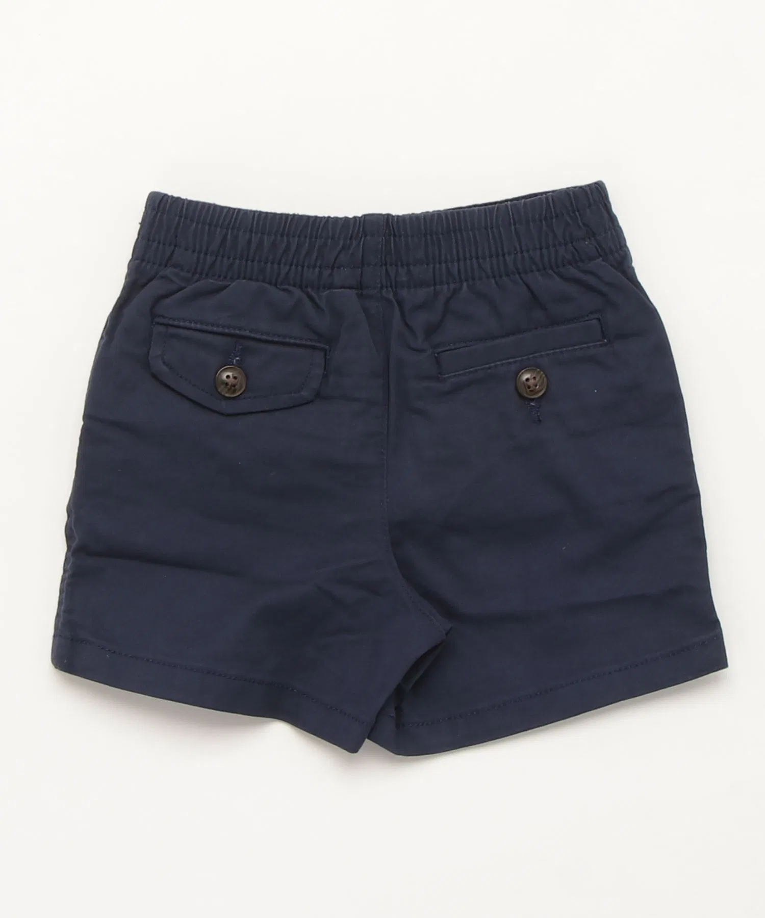Детские хлопковые шорты POLO RALPH LAUREN CHILDRENSWEAR тёмно-синие — фото 4