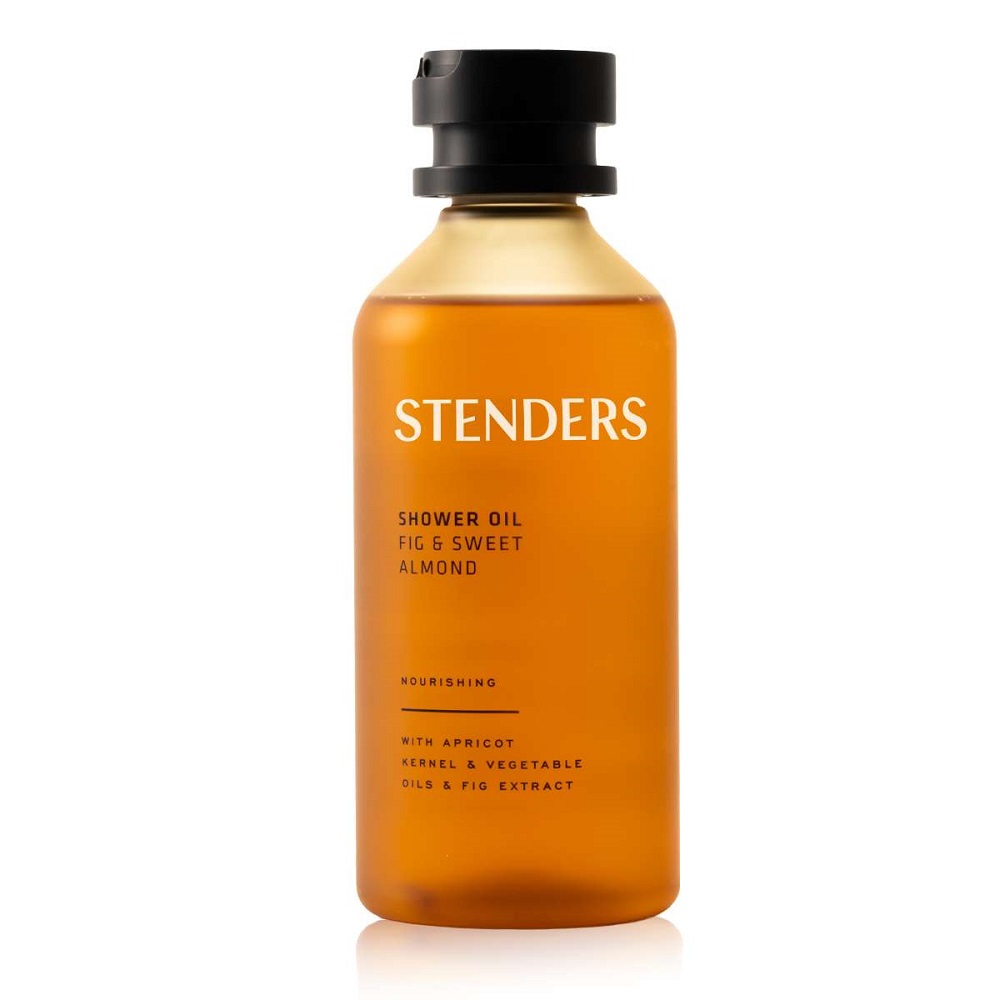 

Гель для душа с инжиром и сладким миндалем shower oil fig & sweet almond Stenders, 245 мл