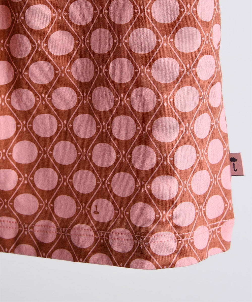 Комплект из топа и брюк из ткани «желе» Moimoln, Pink — фото 4