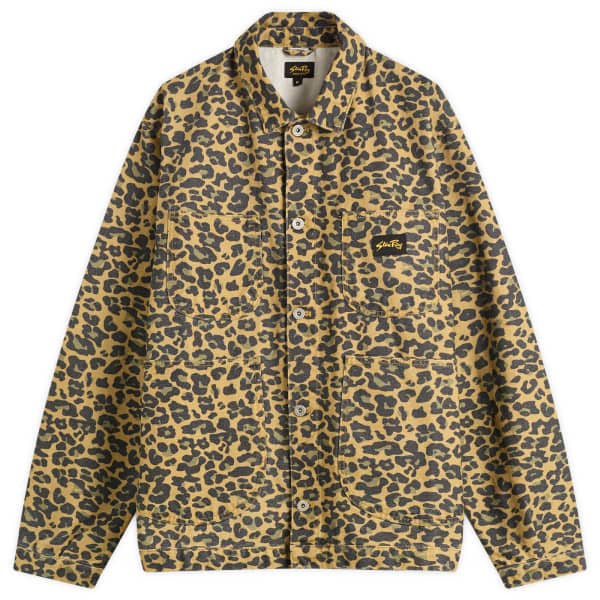 

Куртка-Комбинезон Stan Ray, Washed Leopard Camo Duck