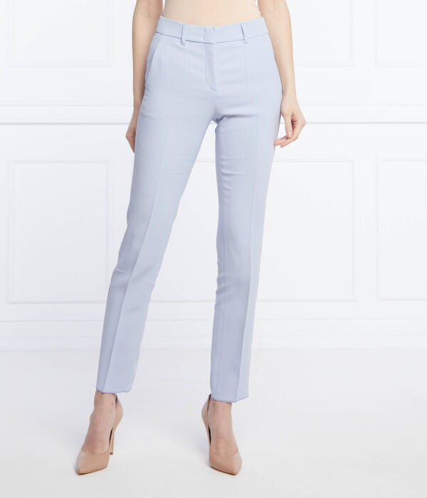 Штаны в форме сигареты Regular fit Emporio Armani, лавандовый — фото 3