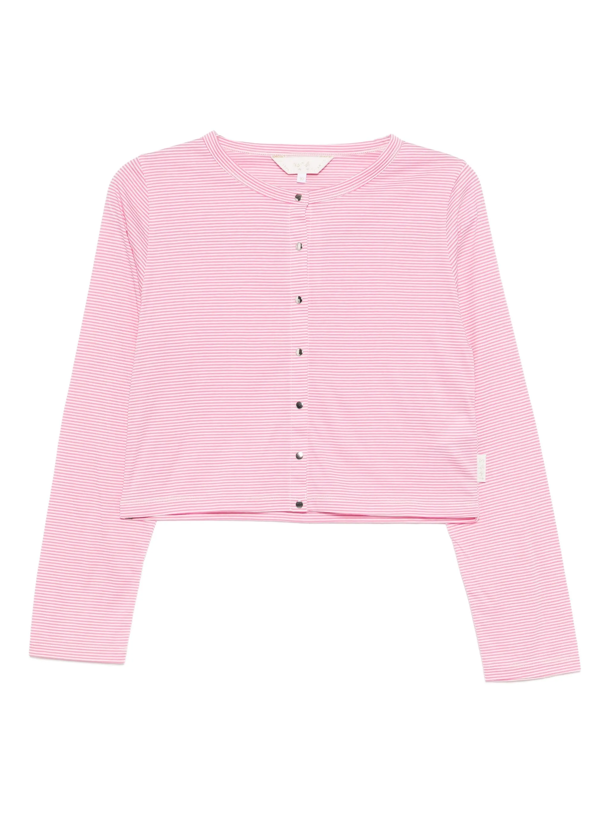 

Кардиган Border Compact To B. By Agnès B., розовый