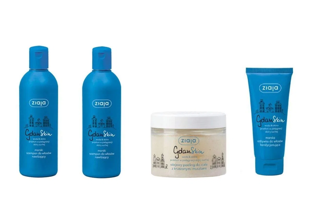 Набор для ухода за волосами и телом «GDANSKIN Sea» от Ziaja Ziaja, Body/Hair Set