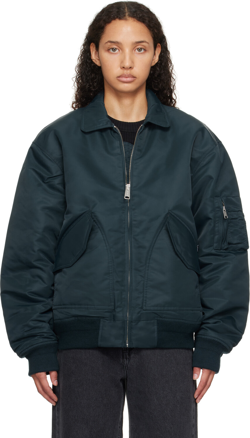 

Синяя куртка-бомбер Olten Carhartt Work In Progress