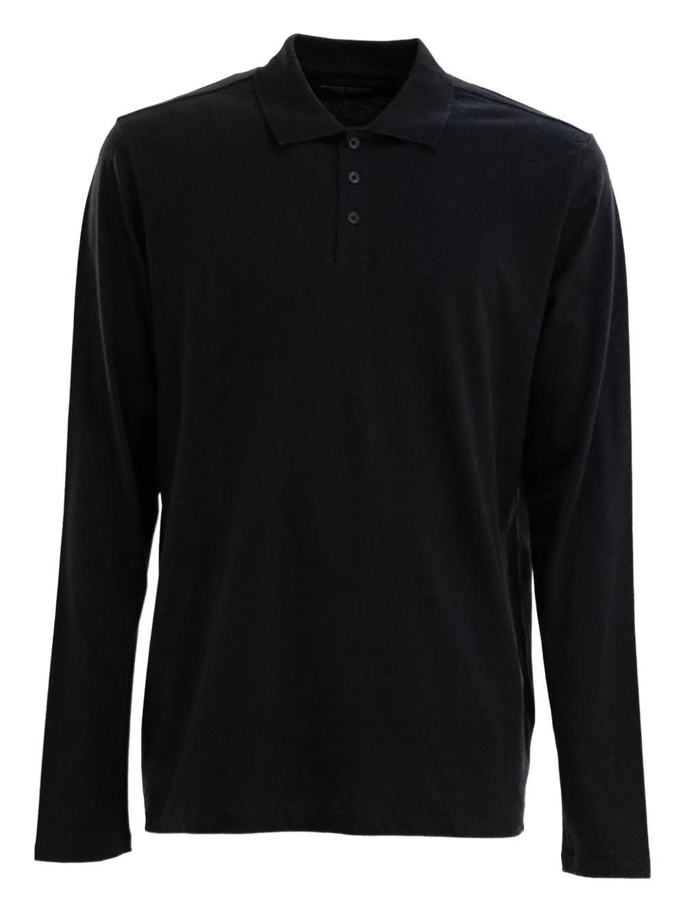

Рубашка поло с длинными рукавами Majestic Filatures, черный