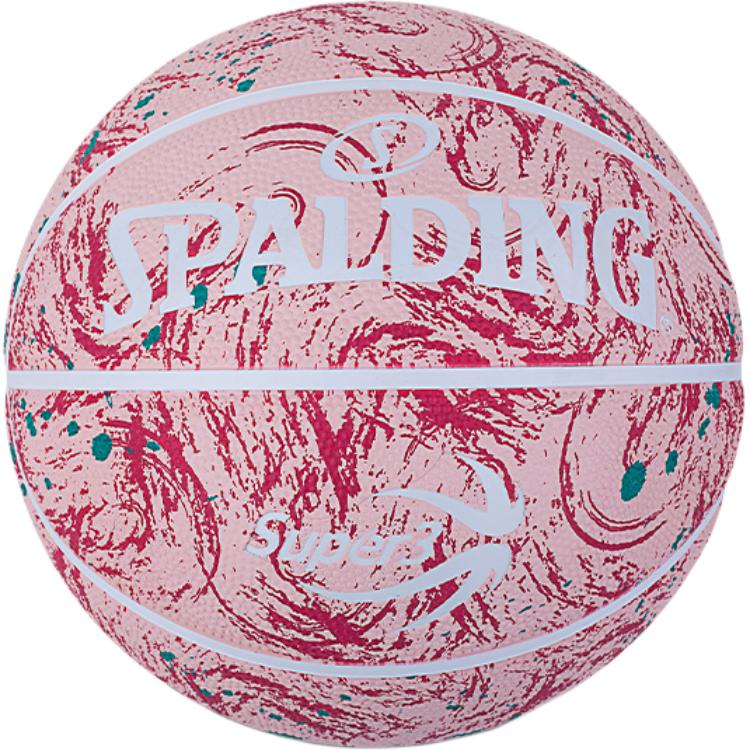 

SPALDING Суперлига серии Super3 PU баскетбольный мяч розовый размер 5 тренировочный унисекс