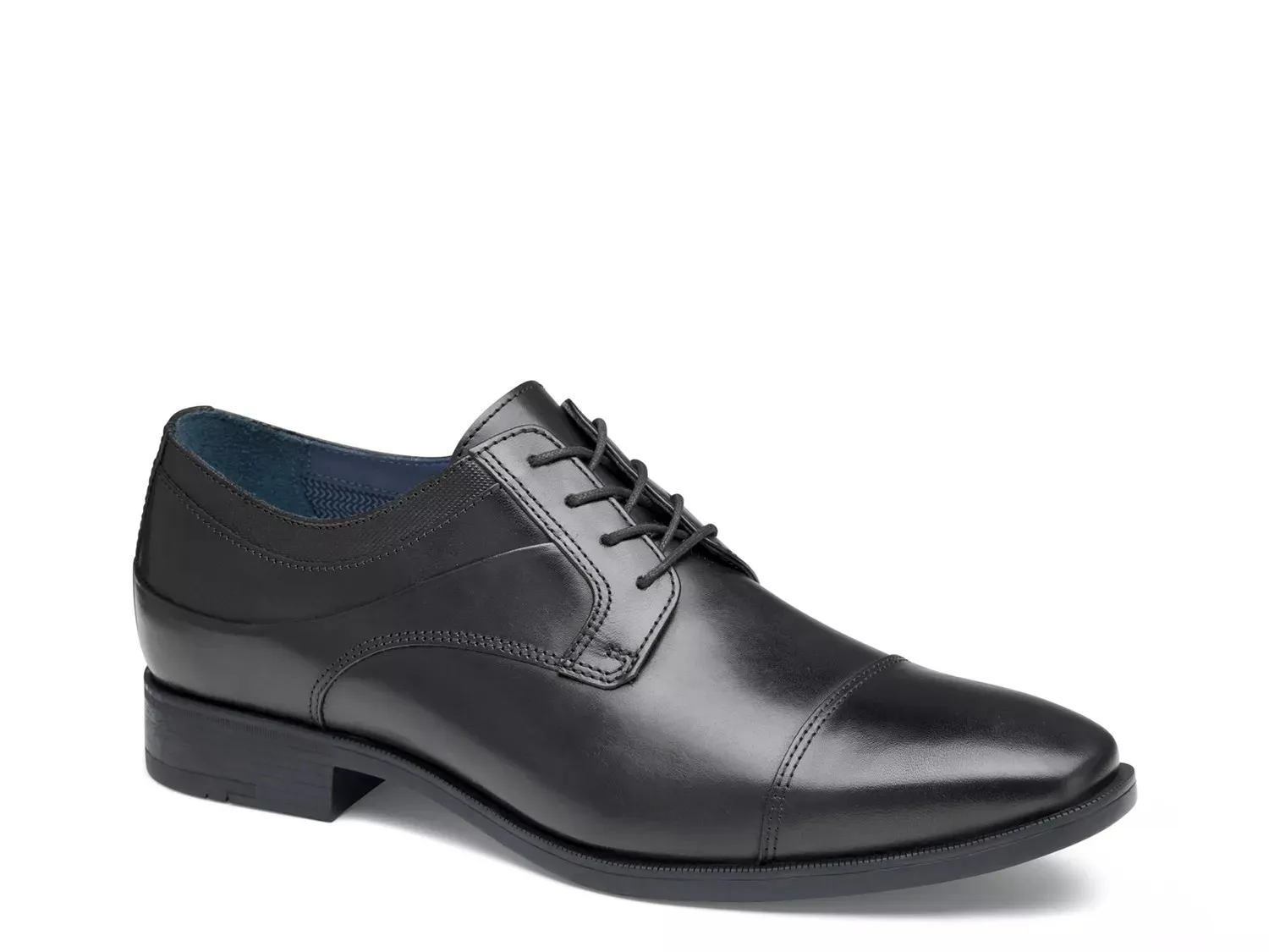 Johnston & Murphy Gibbons Cap Toe Oxford, черный