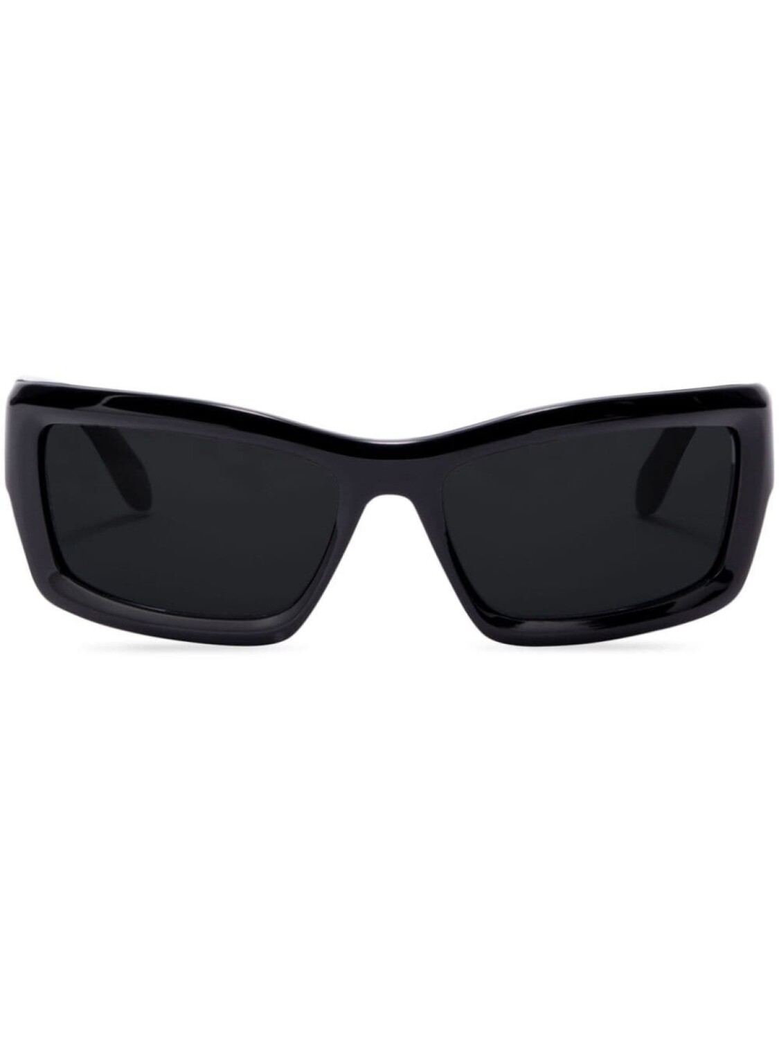 

Palm Angels Eyewear солнцезащитные очки Adin в прямоугольной оправе, черный