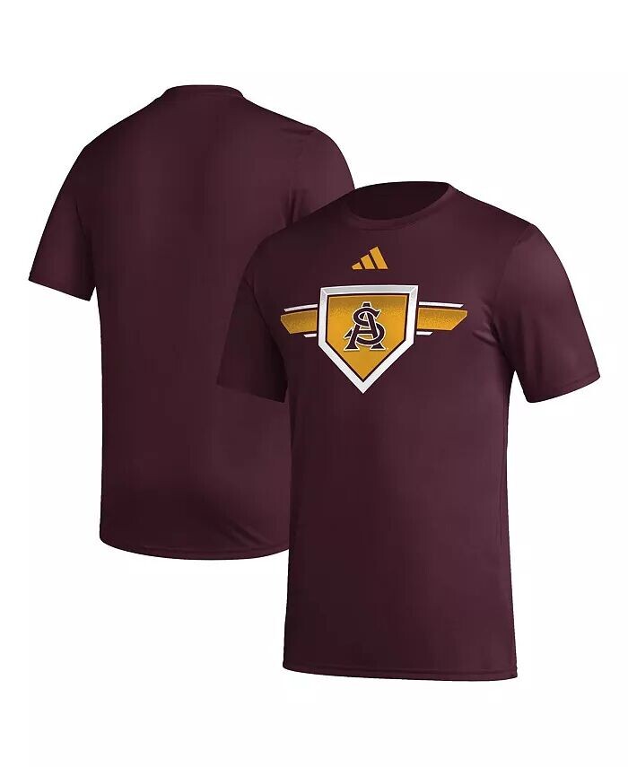 

Мужская темно-бордовая футболка Arizona State Sun Devils 2023/24 AEROREADY Homeland Plate Pregame adidas