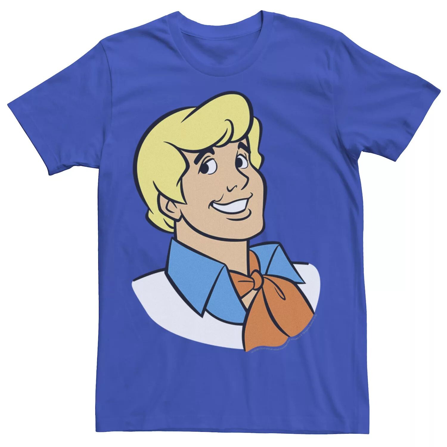 

Мужская футболка Scooby-Doo Fred с большим лицом Licensed Character