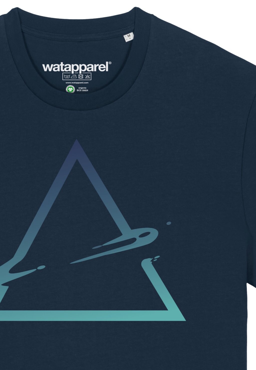 

Футболка с принтом watapparel, синий