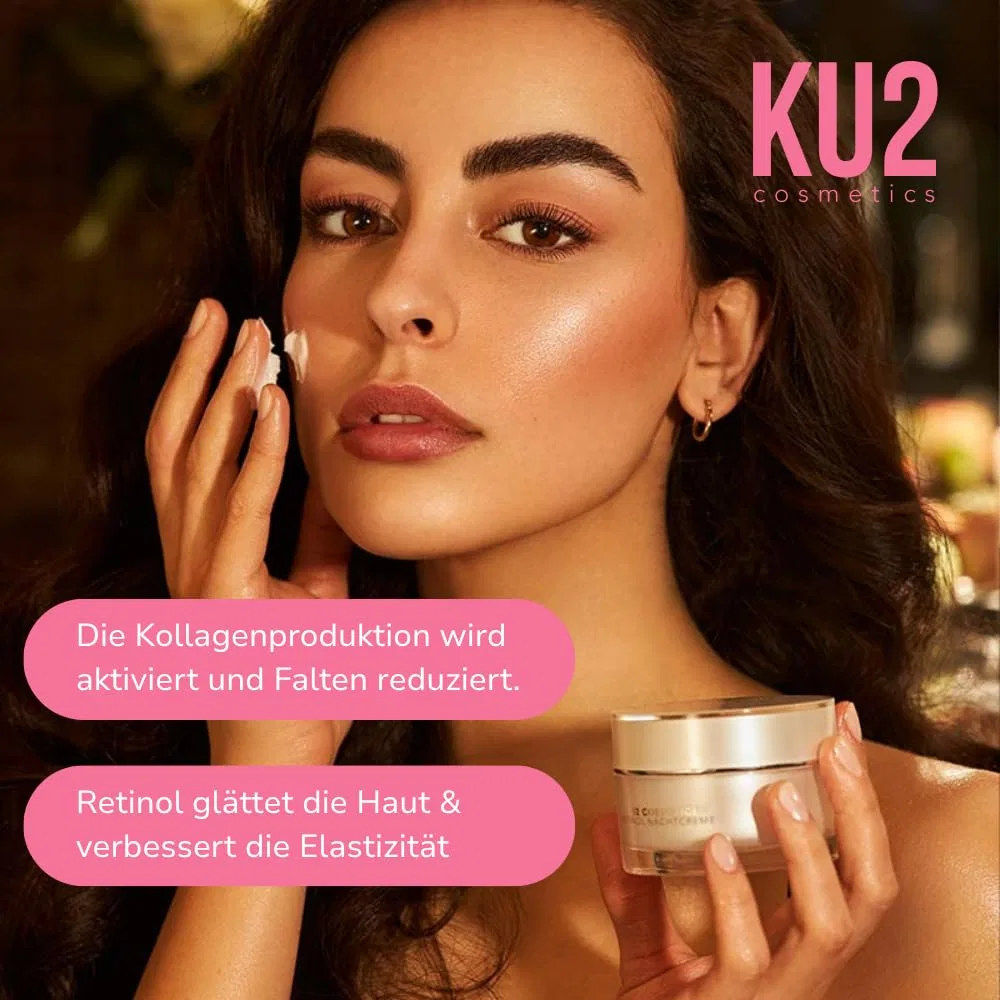 Крем для лица Ku2 Cosmetics — Ночной антивозрастной с ретинолом «Retinol Night Cream» от, 50 мл — фото 3