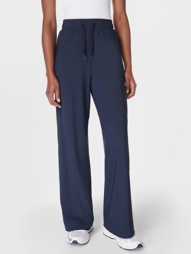 

Широкие брюки explorer 32 дюйма Sweaty Betty, цвет Navy Blue