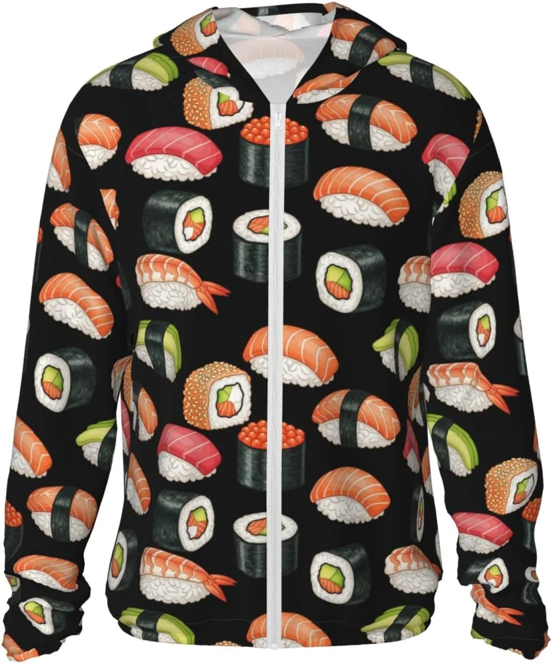 

Supdreamc Унисекс UPF 50+ худи от солнца, легкая молния на всю длину