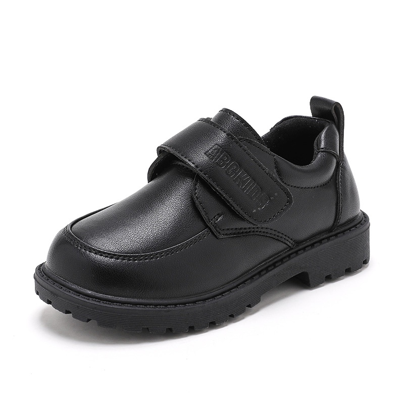 

ABC KIDS Легкие амортизирующие детские кожаные ботинки black/matte kids'