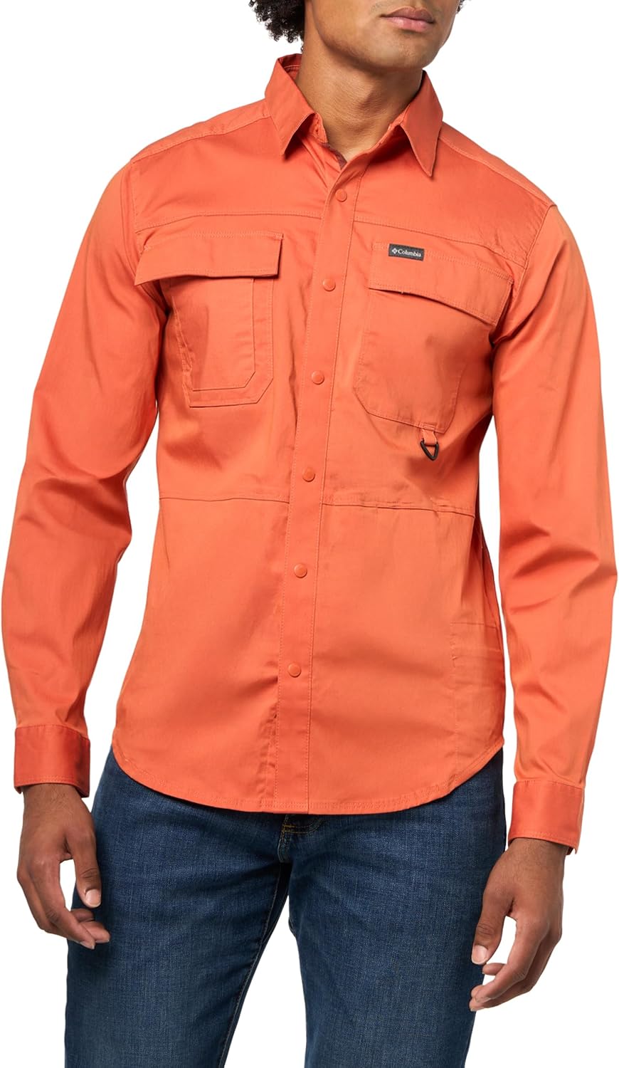 

Columbia Мужская рубашка Landroamer Twill с длинным рукавом, Tuscan