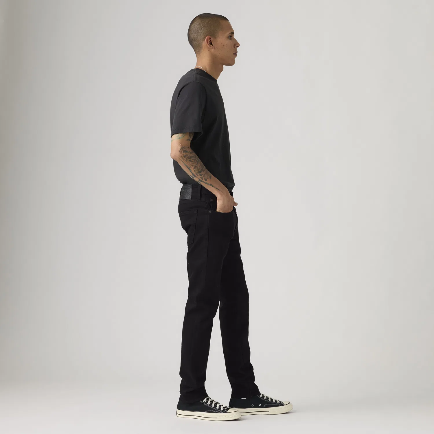 Мужские джинсы 512 Slim Taper Levi's, Black — фото 4