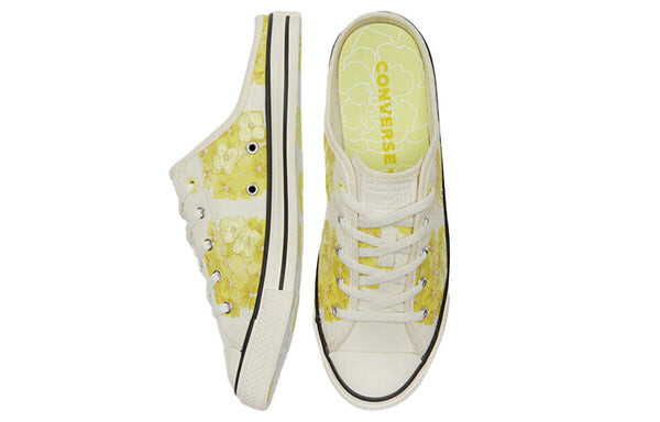 Тапочки chuck taylor all star dainty mule 'light yellow' Converse, желтый — фото 4