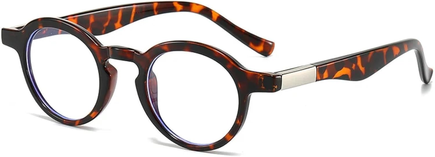 

Солнцезащитные очки с защитой от УФ-излучения UV400 для женщин и мужчин | Маленькие круглые двухцветные прозрачные градиентные очки | для занятий спортом на открытом воздухе DSVIGF, Leopard Clear