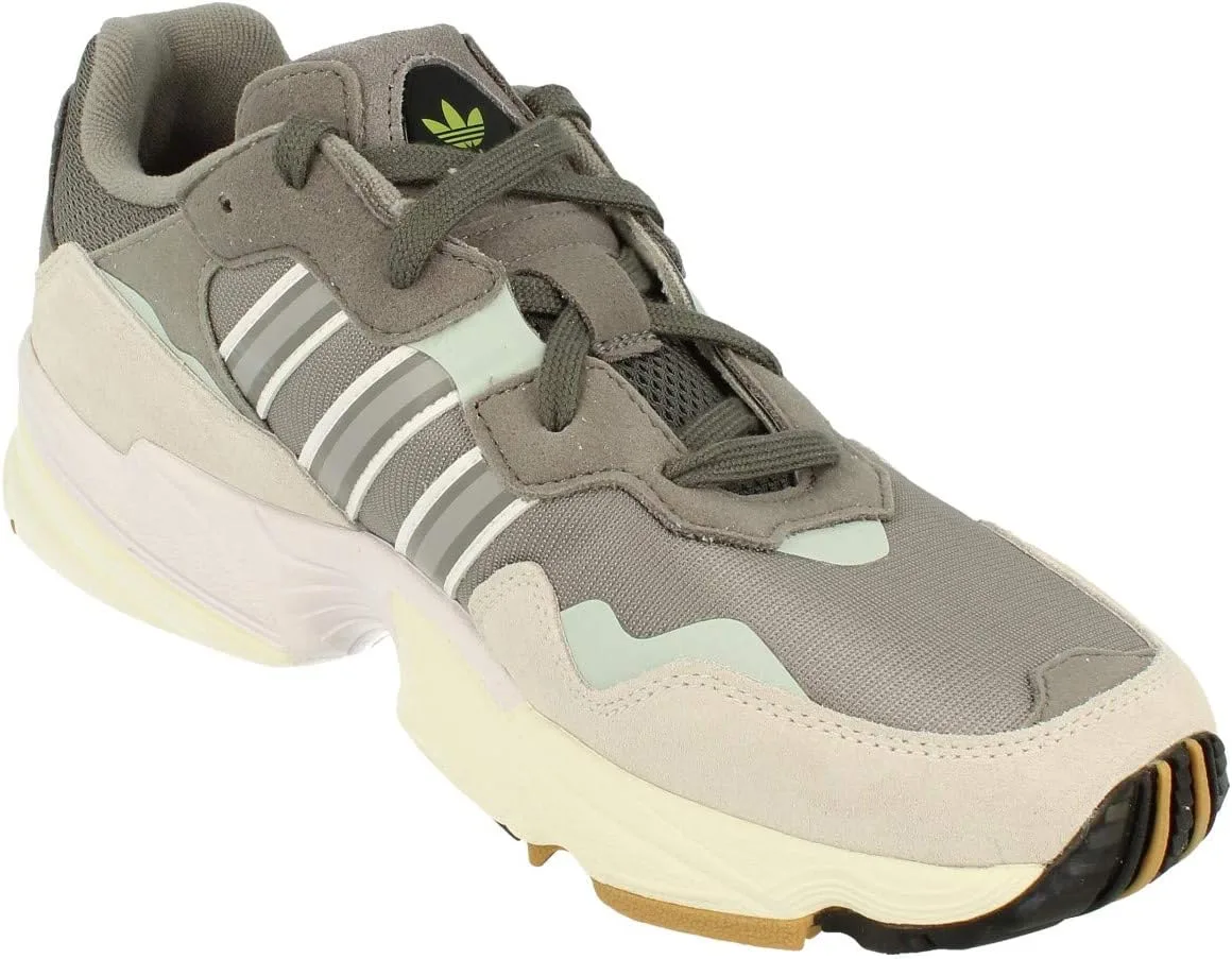 Мужские беговые кроссовки Adidas Yung 96 (Великобритания), белый — фото 4