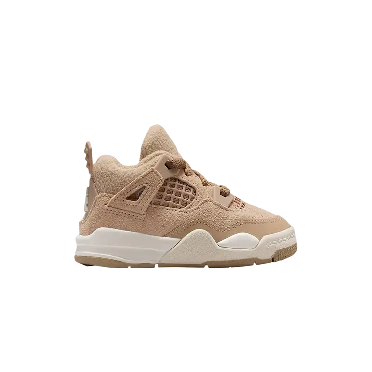 Кроссовки Air Jordan 4 Retro TD Cozy Girl, светло-коричневый