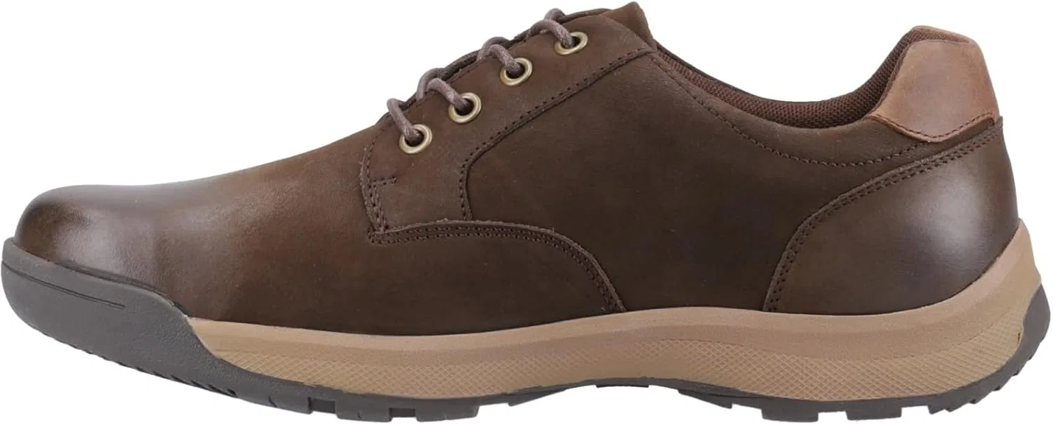 Мужские кожаные черные туфли на шнуровке Hush Puppies Vinson