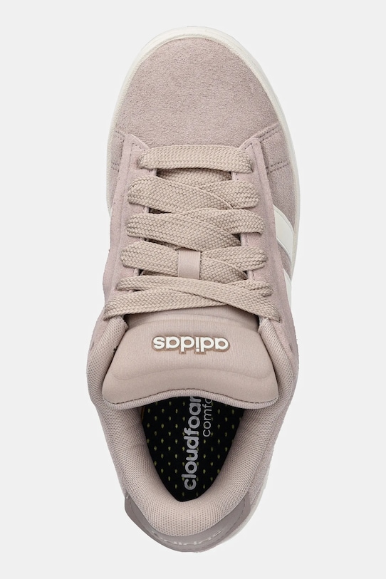 Замшевые кроссовки Grand Court Alpha 00S Adidas, розовый — фото 4