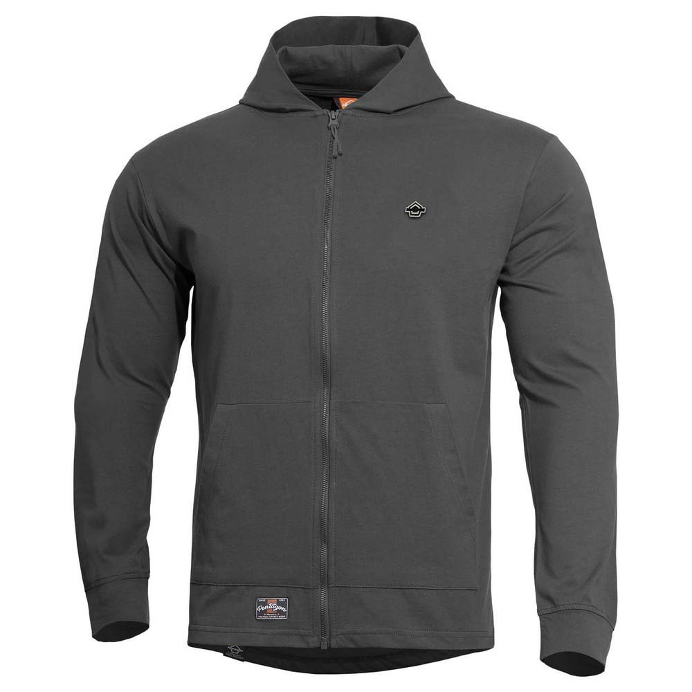 

Толстовка Pentagon Agis Ring Spun Full Zip, серый