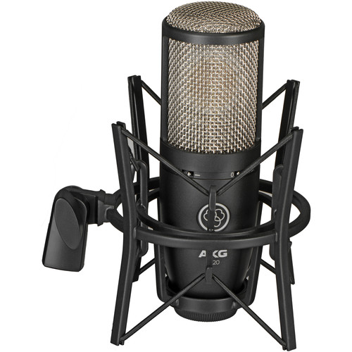 

Кардиоидный конденсаторный микрофон AKG P220 с большой диафрагмой (черный)