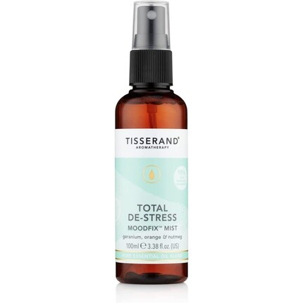 Ароматерапия Total De-Stress MoodFix Mist Апельсин Герань Мускатный орех 100 мл Успокаивающий спрей Tisserand